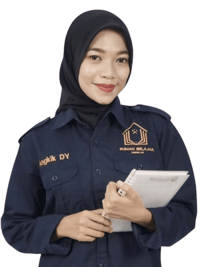 Tentor Sabar Mengajar Murid di Rumah Belajar